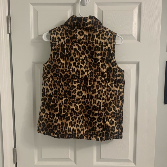 Leopard Puffer Vest - Picture 3 of 4
